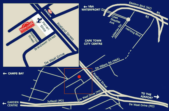 Map Kapstadt