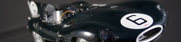 Oldtimer Modell AUTOart D-Type Le Mans Race