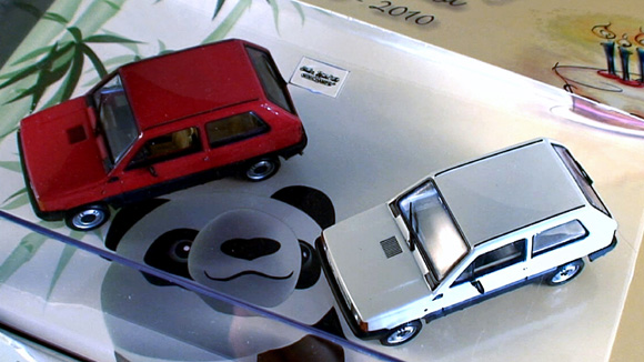 Oldtimer Fiat Panda Minichamps