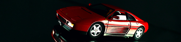 Oldtimer Mattel Ferrari 348 tb