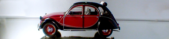 Oldtimer Modell Minichamps Citroen 2CV6 Charleston