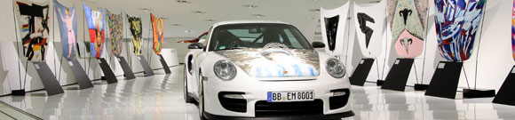 Porsche Museum Hauben Ausstellung Kunst