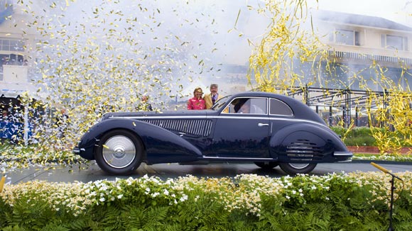 August OldtimerLiebhaber und Sammler aus der ganzen Welt zum Concours 