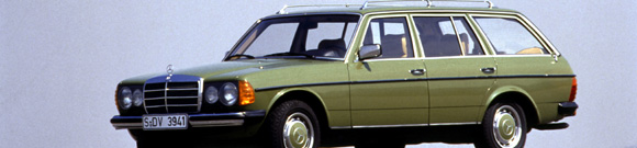 Oldtimer Mercedes W123 200T