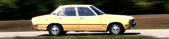 Oldtimer Opel Rekord D Millionär